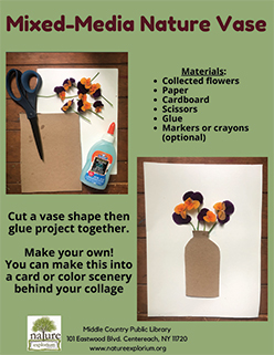 Mixed-Media Nature Vase